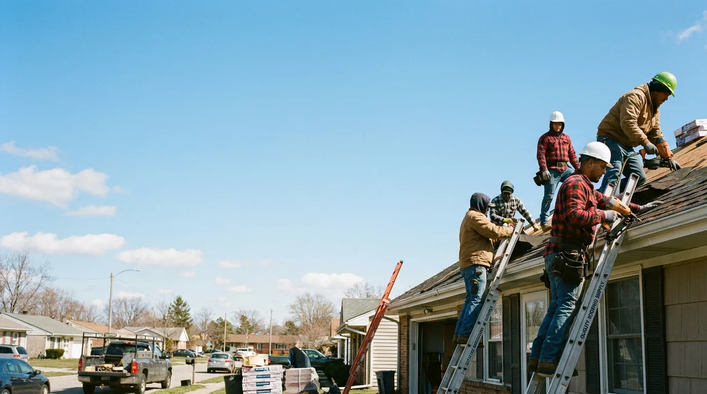 Roofing in West Newton, IN near me